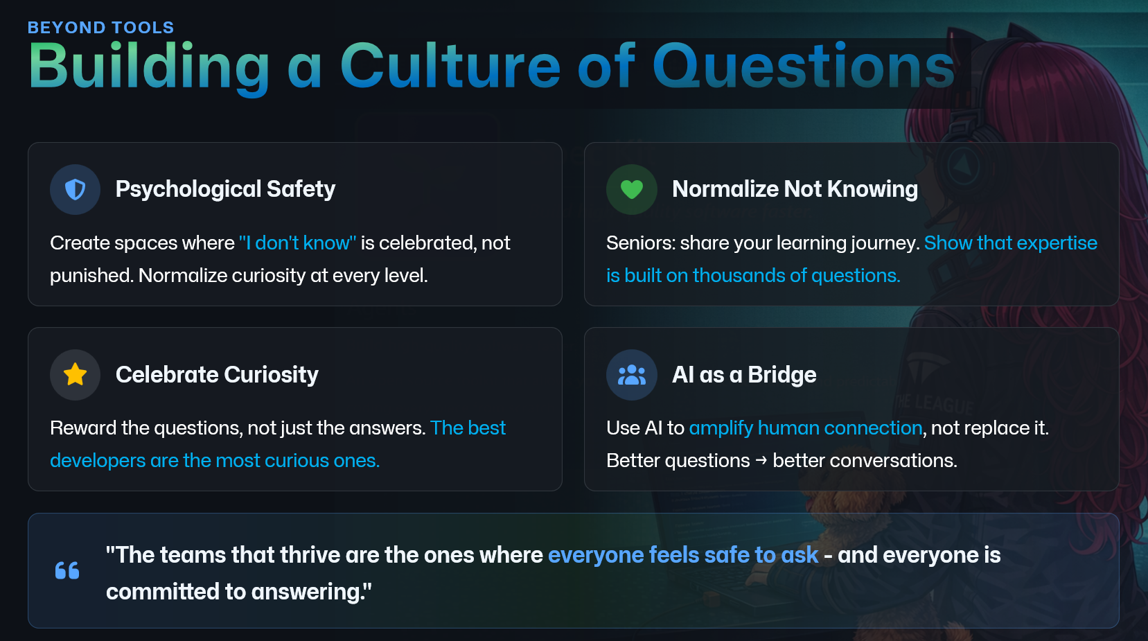 Culture is the Real Unlock
