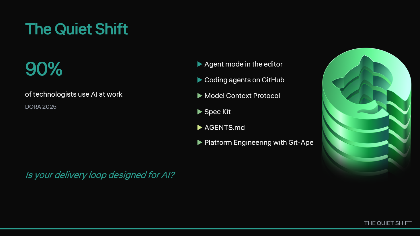 Slide image for The Quiet Shift