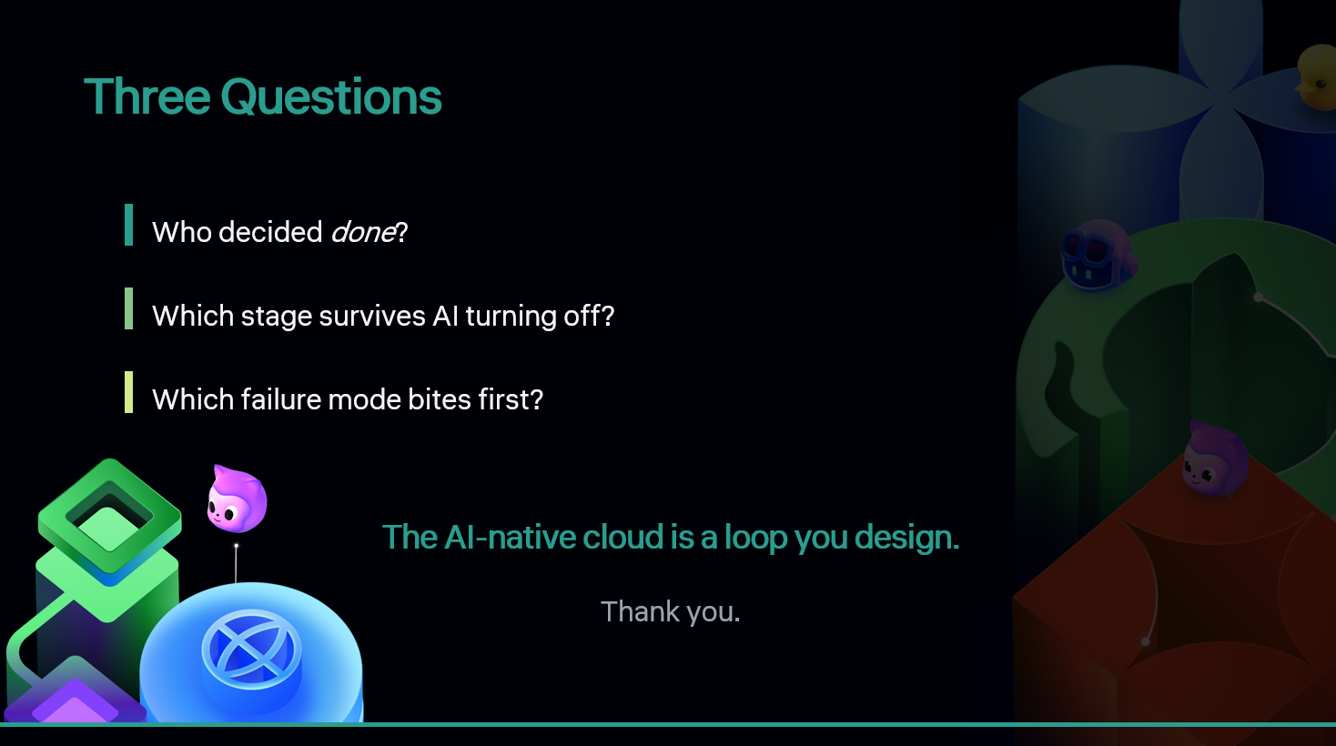 Slide image for Close and Three Questions