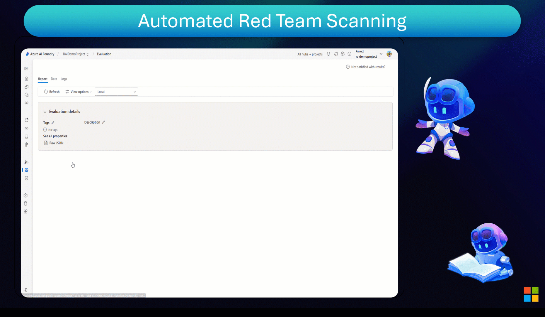 Continuous evaluation & automated red teaming animation