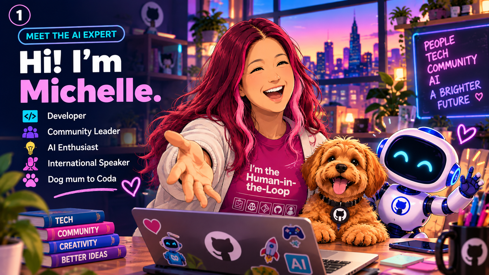 Introduction to Michelle, an AI expert